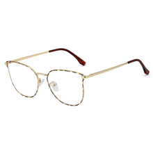 Load image into Gallery viewer, 48303 For Women Anti Blue Light Metal Glasses Frames Oversized Computer Eyeglasses