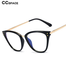 Load image into Gallery viewer, 48305 Retro Rivet Anti Blue Light Optical Glasses Frames Men Women Computer Eyeglasses