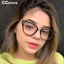 Load image into Gallery viewer, 48305 Retro Rivet Anti Blue Light Optical Glasses Frames Men Women Computer Eyeglasses