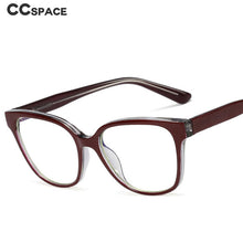 Load image into Gallery viewer, 48306 Retro Square Cat Eye Anti Blue Light Optical Glasses Frames Men Women TR90 Computer Eyeglasses