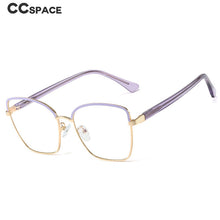Load image into Gallery viewer, 48307 Anti Blue Light Eyebrow Metal Optical Glasses Frames Men Women Computer Eyeglasses