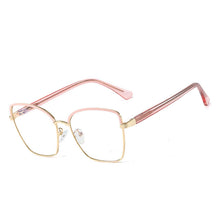 Load image into Gallery viewer, 48307 Anti Blue Light Eyebrow Metal Optical Glasses Frames Men Women Computer Eyeglasses