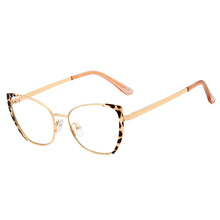 Load image into Gallery viewer, 48308 Cat Eye Anti Blue Light Metal Optical Glasses Frames Men Women Computer Eyeglasses