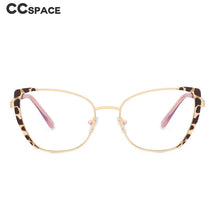 Load image into Gallery viewer, 48308 Cat Eye Anti Blue Light Metal Optical Glasses Frames Men Women Computer Eyeglasses