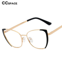 Load image into Gallery viewer, 48308 Cat Eye Anti Blue Light Metal Optical Glasses Frames Men Women Computer Eyeglasses
