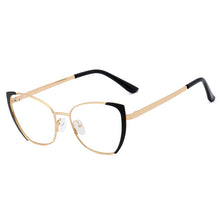 Load image into Gallery viewer, 48308 Cat Eye Anti Blue Light Metal Optical Glasses Frames Men Women Computer Eyeglasses