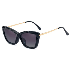 48311 TR90 Cat Eye Flip Dual Purpose Anti Blue Glasses Frames Polarized Clip-on Sunglasses Women Computer Eyeglasses