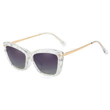 Load image into Gallery viewer, 48311 TR90 Cat Eye Flip Dual Purpose Anti Blue Glasses Frames Polarized Clip-on Sunglasses Women Computer Eyeglasses