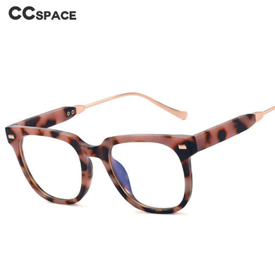 48313 Vintage Anti Blue Light Square Glasses Frames Women Computer Eyeglasses