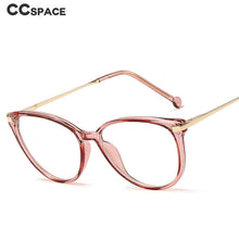 Load image into Gallery viewer, 48316 TR90 Round Cat Eye Anti Blue Light Women Optical Glasses Frames Men Computer Eyeglasses