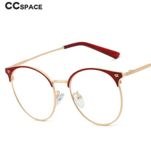 Load image into Gallery viewer, 48322 TR90 Anti Blue Light Round Optical Glasses Frames Men Women Eyebrow Computer Eyeglasses