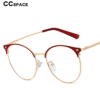 48322 TR90 Anti Blue Light Round Optical Glasses Frames Men Women Eyebrow Computer Eyeglasses
