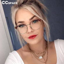 Load image into Gallery viewer, 48322 TR90 Anti Blue Light Round Optical Glasses Frames Men Women Eyebrow Computer Eyeglasses