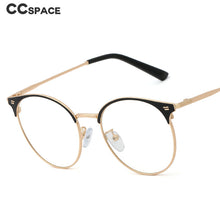 Load image into Gallery viewer, 48322 TR90 Anti Blue Light Round Optical Glasses Frames Men Women Eyebrow Computer Eyeglasses