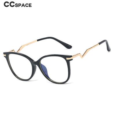 48323 TR90 Anti Blue Light Optical Glasses Frames Women Spring Leg Computer Eyeglasses