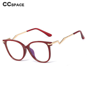 48323 TR90 Anti Blue Light Optical Glasses Frames Women Spring Leg Computer Eyeglasses