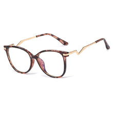 Load image into Gallery viewer, 48323 TR90 Anti Blue Light Optical Glasses Frames Women Spring Leg Computer Eyeglasses