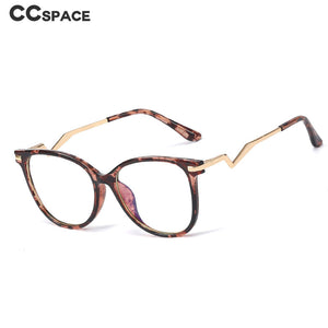 48323 TR90 Anti Blue Light Optical Glasses Frames Women Spring Leg Computer Eyeglasses