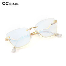 Load image into Gallery viewer, 48329 Rimless Anti Blue Light Transparent Glasses Frames Women Computer Eyeglasses