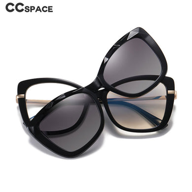 48337 Anti Blue Light Glasses Frames Polarized Sunglasses Clip Men Women Multifunctional TR90 Computer Eyeglasses