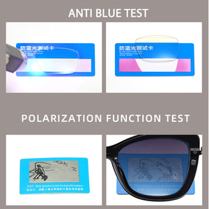 48337 Anti Blue Light Glasses Frames Polarized Sunglasses Clip Men Women Multifunctional TR90 Computer Eyeglasses