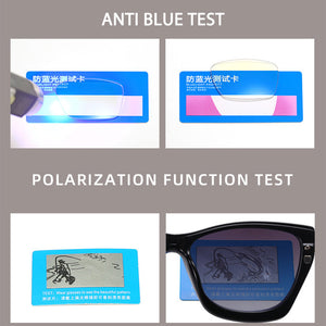 48339 Two Lenses Multifunction Polarized Sunglasses Clip Anti Blue Light Glasses Frames Women TR90 Computer Eyeglasses