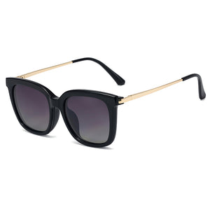 48341 Square Anti Blue Light Glasses Frames Polarized Sunglasses With Magnetic Clip Men Women Computer Eyeglasses