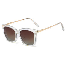 Load image into Gallery viewer, 48341 Square Anti Blue Light Glasses Frames Polarized Sunglasses With Magnetic Clip Men Women Computer Eyeglasses