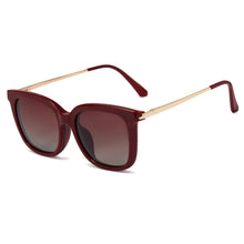 Load image into Gallery viewer, 48341 Square Anti Blue Light Glasses Frames Polarized Sunglasses With Magnetic Clip Men Women Computer Eyeglasses