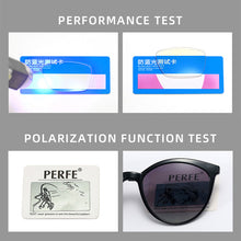 Load image into Gallery viewer, 48344 Round Anti Blue Light Optical Glasses Frames Polarized Sunglasses With Magnetic Clip Men Women Retro Computer Eyeglasses