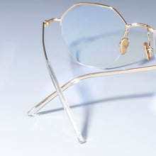 Load image into Gallery viewer, 49013 Semi-Rimless Square Glasses Frames Men Women Optical Computer Glasses