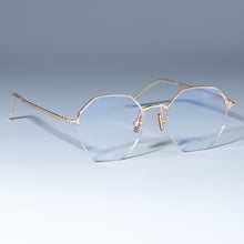 Load image into Gallery viewer, 49013 Semi-Rimless Square Glasses Frames Men Women Optical Computer Glasses
