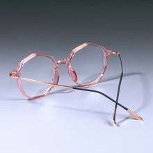 Load image into Gallery viewer, 49017 Round Cat Eye Glasses Frames Men Women Optical Computer Glasses