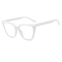 Load image into Gallery viewer, 49040 Anti-blue Light Oversized Cat Eye Ultralight Simple Glasses Frames Men Women Optical Computer Glasses