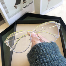Load image into Gallery viewer, 49044 Round Half Frame Glasses Frames Women Optical Computer Glasses