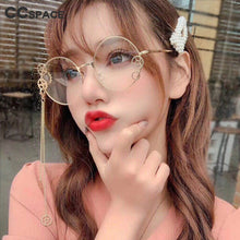 Load image into Gallery viewer, 49046 Round Polarized  Sunglasses Gear Chain Men Women Shades UV400 Vintage Glasses