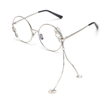 Load image into Gallery viewer, 49046 Round Polarized  Sunglasses Gear Chain Men Women Shades UV400 Vintage Glasses