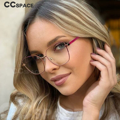 49081 Anti-blue Light Cat Eye Metal Glasses Frames Men Women Optical  Computer Glasses