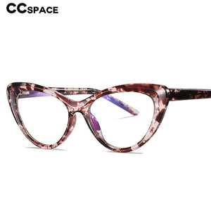 49082 Cat Eye Montature per occhiali in plastica titanio luce anti-blu Occhiali da computer ottici ultraleggeri per uomo e donna