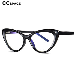 49082 Cat Eye Montature per occhiali in plastica titanio luce anti-blu Occhiali da computer ottici ultraleggeri per uomo e donna