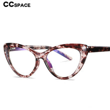 Load image into Gallery viewer, 49082 Cat Eye Anti-blue Light Plastic Titanium Glasses Frames Ultralight Men Women Optical Computer Glasses