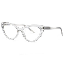 Load image into Gallery viewer, 49082 Cat Eye Anti-blue Light Plastic Titanium Glasses Frames Ultralight Men Women Optical Computer Glasses