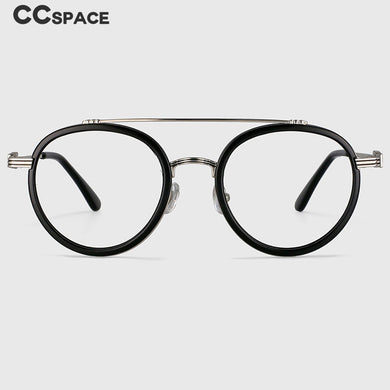 49086 Anti Blue Light Round Retro  Glasses Frames Men Women Computer Eyeglasses
