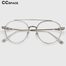 Load image into Gallery viewer, 49086 Anti Blue Light Round Retro  Glasses Frames Men Women Computer Eyeglasses