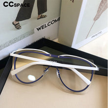 Load image into Gallery viewer, 49088 One Lens Anti-blue Light Oversized Cool Sunglasses Men Women Shades UV400 Vintage Glasses