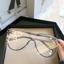 Load image into Gallery viewer, 49088 One Lens Anti-blue Light Oversized Cool Sunglasses Men Women Shades UV400 Vintage Glasses
