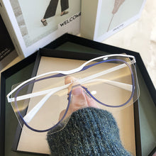 Load image into Gallery viewer, 49088 One Lens Anti-blue Light Oversized Cool Sunglasses Men Women Shades UV400 Vintage Glasses