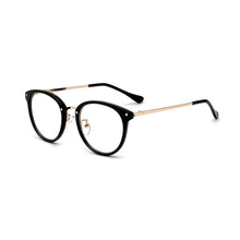 Load image into Gallery viewer, 49097 TR90 Round Cat Eye Vintage Glasses Frames Men Women Optical Computer Glasses