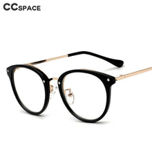 Load image into Gallery viewer, 49097 TR90 Round Cat Eye Vintage Glasses Frames Men Women Optical Computer Glasses