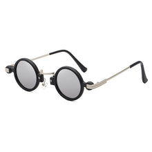 Load image into Gallery viewer, 49124 Steam Punk Round Sunglasses Samll Frame Men Women Shades UV400 Vintage Glasses
